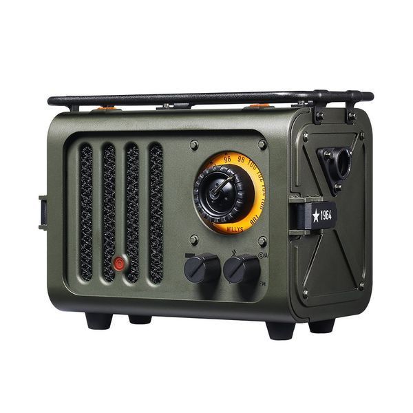 MUZEN Wild Jeep Green Bluetooth-колонка з характером у мілітарі-стилі MUZ-WJ фото