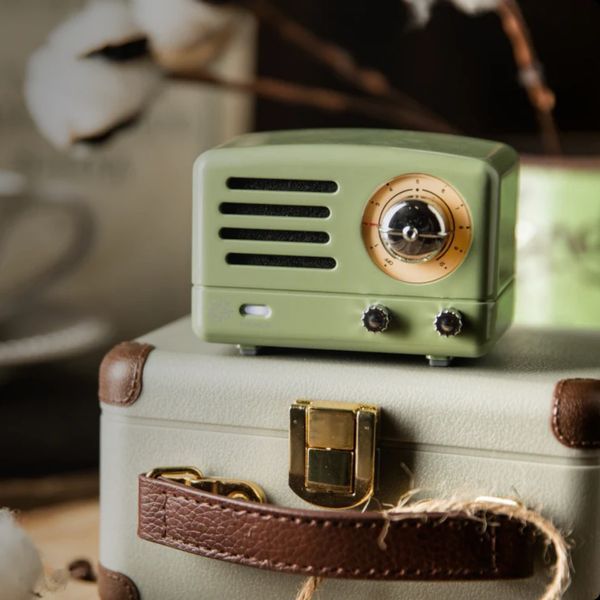 Muzen OTR Metal Green Вінтажна Bluetooth-колонка у стилі радіо 1960-х MUZ-OTR фото