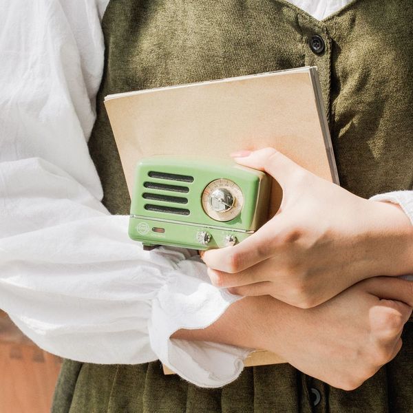 Muzen OTR Metal Green Вінтажна Bluetooth-колонка у стилі радіо 1960-х MUZ-OTR фото