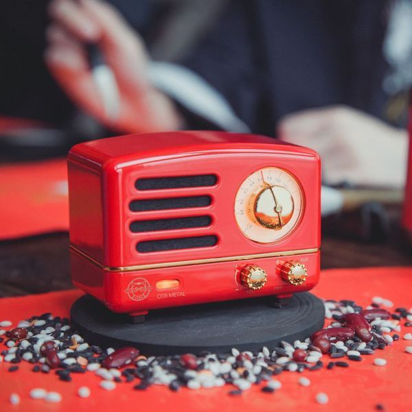 Muzen OTR Metal Green Вінтажна Bluetooth-колонка у стилі радіо 1960-х MUZ-OTR фото