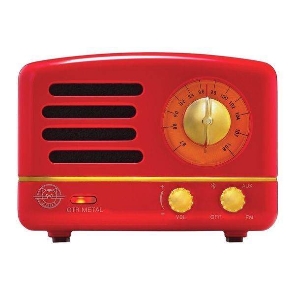 Muzen OTR Metal Green Вінтажна Bluetooth-колонка у стилі радіо 1960-х MUZ-OTR фото