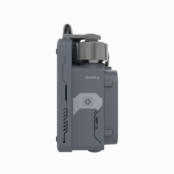 MUZEN Cyber Cube Grey Кіберпанк Bluetooth-колонка з RGB, IPX5 та ліхтариком MUZ-CC фото